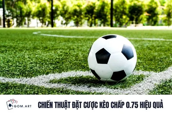 Chiến thuật đặt cược kèo chấp 0.75 hiệu quả