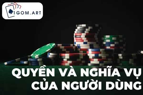 quyền và nghĩa vụ của người dùng tại 1gom